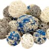 Assorted Blue Grey White Decorative Orb Filler Balls
