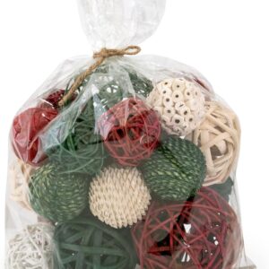 Assorted Natural White Decorative Filler Orbs - Image 13