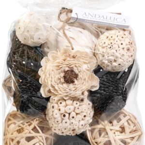 Assorted Natural White Decorative Filler Orbs - Image 6