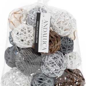 Assorted Natural White Decorative Filler Orbs - Image 9