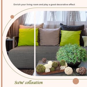 Assorted Decorative Wicker Rattan and Moss Balls for Centerpiece Bowls - Image 5